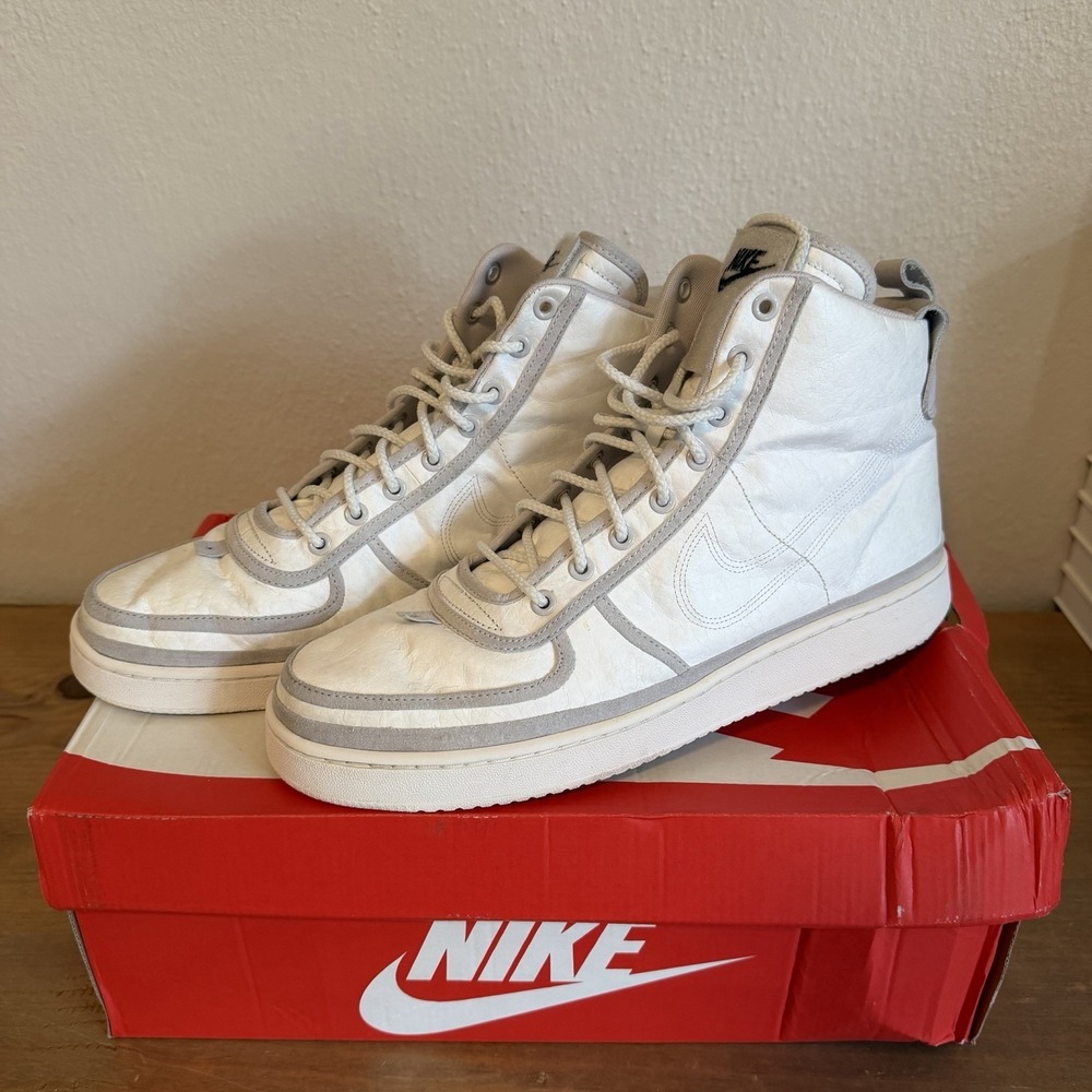 Nike Vandal High Supreme AS QS Men's 11.5 Vast Grey-White Rare AQ0113-001 W/ Box